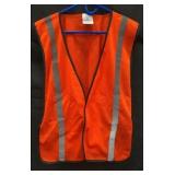 Orange Construction Safety Vests (3 PCs)