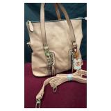 Peach/Nude Designer Handbag