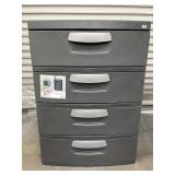 4 Drawer Plastic Organizer
