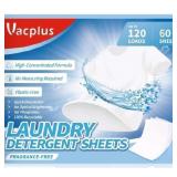 Laundry Detergent Sheets (60 sheets)