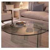 24 inch Round tempered Glass Table Top