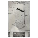 Product Information Display Stand with wheels