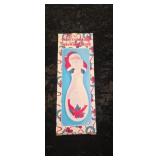Vintage Christmas Cermic Santa Spoon Rest