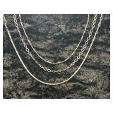 Silver Toned Necklaces