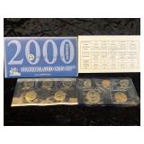 United States 2000 Uncirculated Coin Set