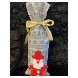 Christmas Wine Bottle Bags 10 pcs