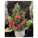 Mini Christmas Tree Decorations 5 pcs