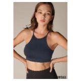 Midnight Blue High Neck Top