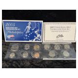 United States 2005 Uncirculated Coin Set