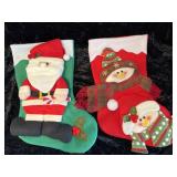 Santa & Snowman Christmas Stockings