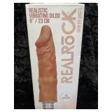 Realrock Realistic 9 inch Vibrating Dildo