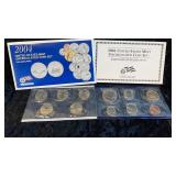 United States 2004 Uncirculated Coin Set