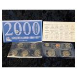 United States 2000 Uncirculated Coin Set