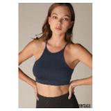 Midnight Blue High Neck Top