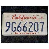 California License Plate