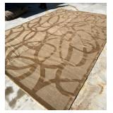 Beige Handmade Rug 10 x 16 ft