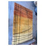 Handmade Wool Sunset Rug 8-1/2 x 5-1/2 ft