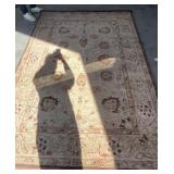 Handmade Persian Wool Rug 6 x 9 ft