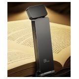 Book Light, Rechargeable Clip on LED Reading Light