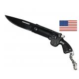 6" Folding Knife pocket Knife, Gun Shaped Knife