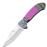Folding Knife, Pocket Knife, Pink