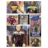 7 Star Trek Figurines, Still in Original Packaging