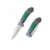 Tribal Pocket Knife Green