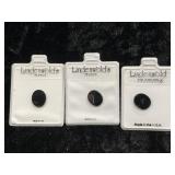 Lindenwold's Simulated Black Onyx Cabochon