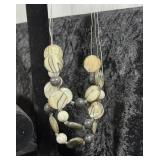 Vintage Multi Strand Tiered Necklace
