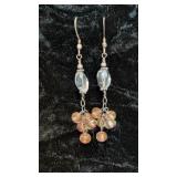 Beaded Drop Earrings