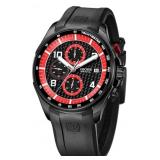 Menï¿½s Sport Black Quartz Watch