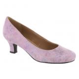 Array Women's Flatter Heel Purple/floral Size 9.5