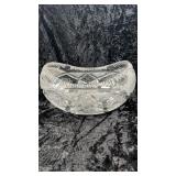 Crystal/Glass Oval Bowl