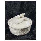 Vintage Takahashi Art Nouveau Ceramic Bowl
