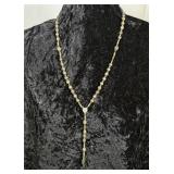 Vintage Beautiful Rosary Necklace Catholic