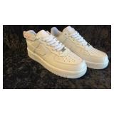 Nike Air Force 1 White Sneakers Menï¿½s Size 8