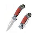 Tribal Pink Pocket Knife
