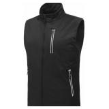 Menï¿½s Black Vest with Pockets Medium