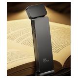 Book Light, Rechargeable Clip on LED Reading Light
