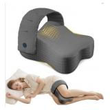 Knee Pillow for Side Sleepers Grey