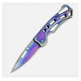 Multicolored Titanium Pocket Knife