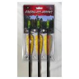 11 Archery Fiberglass Arrows 28' 3 packs