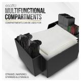 Bar Caddy with 12 Plastic Pourers