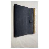 Vintage Black Satin Evening Purse, Clutch