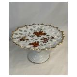 Vintage Porcelian China Pedestal Dish