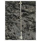 Sterling Silver Chinese Good Fortune Chain
