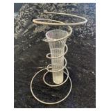 Vintage Upcycled Bedspring Vase