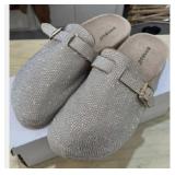 Bamboo Slip on Rhinestone Shoes size 7