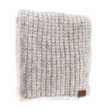 Soft Ribbed Oblong C.C Dove Multicolored Scarf