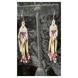 Handmade Native American Drop Earrings